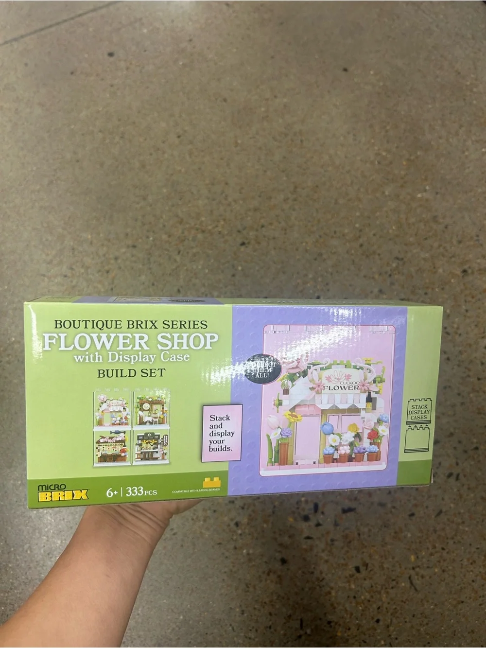 NWT Flower Shop Build Set